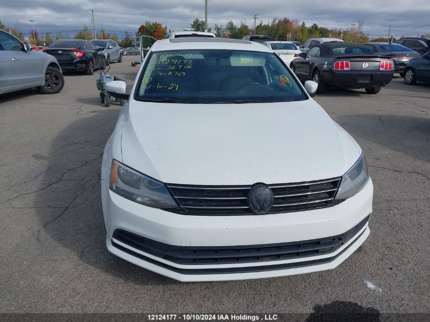 2015 Volkswagen Jetta Sedan VIN: 3VWD07AJ3FM408769 Lot: 12124177