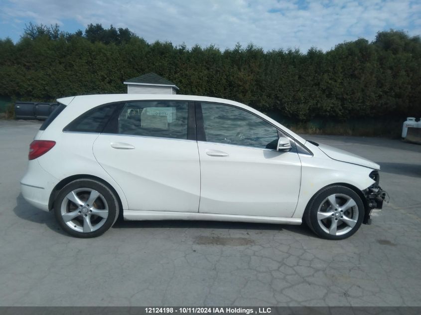 2013 Mercedes-Benz B-Class VIN: WDDMH4EB3DJ158754 Lot: 12124198