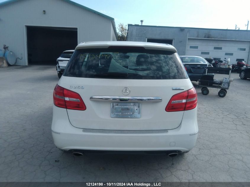 2013 Mercedes-Benz B-Class VIN: WDDMH4EB3DJ158754 Lot: 12124198