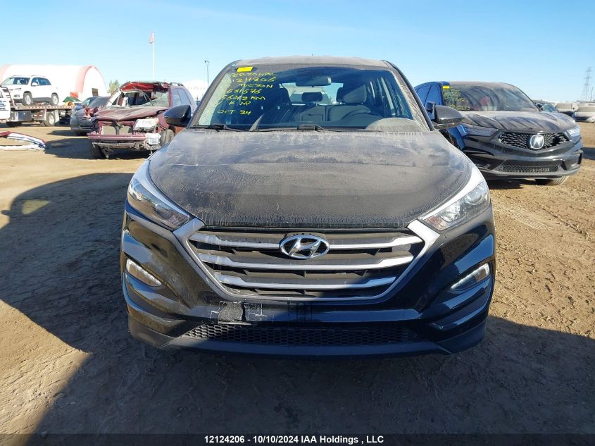 2018 Hyundai Tucson Base 2.0L VIN: KM8J2CA40JU631676 Lot: 12124206