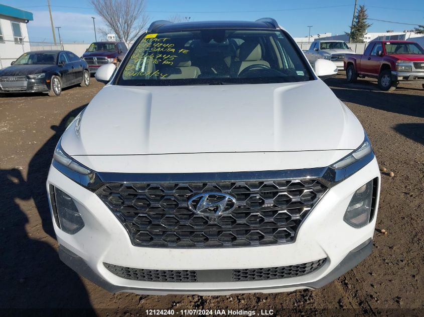 2020 Hyundai Santa Fe Sel/Sel Plus VIN: 5NMS3CAA0LH266745 Lot: 12124240