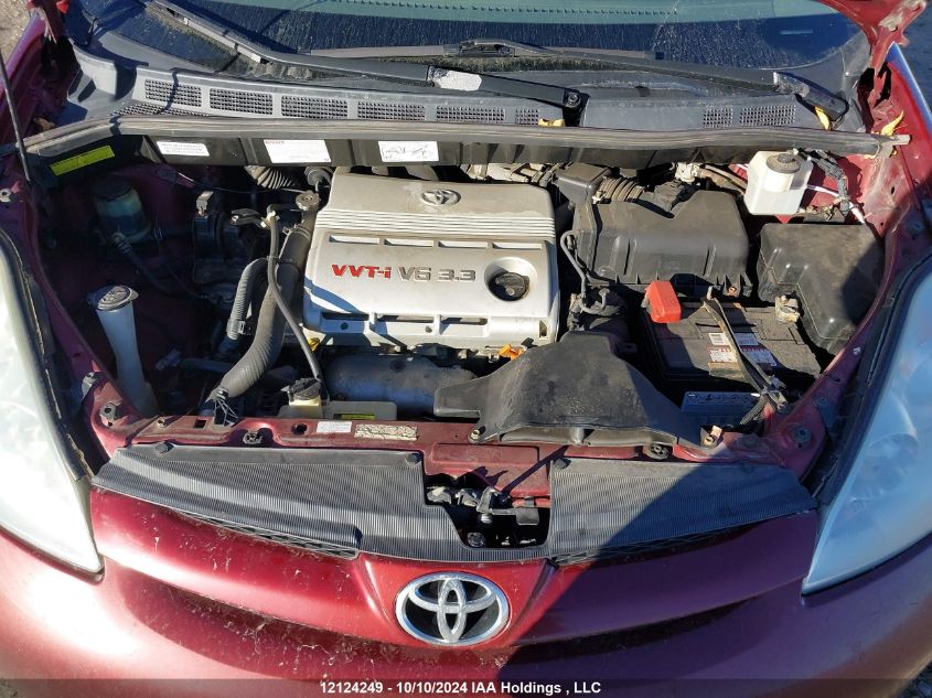 2006 Toyota Sienna Ce VIN: 5TDZA29C76S493744 Lot: 12124249