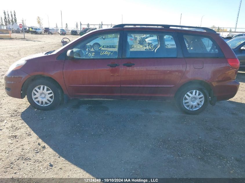 2006 Toyota Sienna Ce VIN: 5TDZA29C76S493744 Lot: 12124249