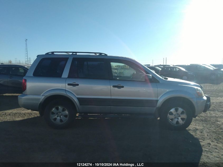 2004 Honda Pilot Lx VIN: 2HKYF18194H003430 Lot: 12124274