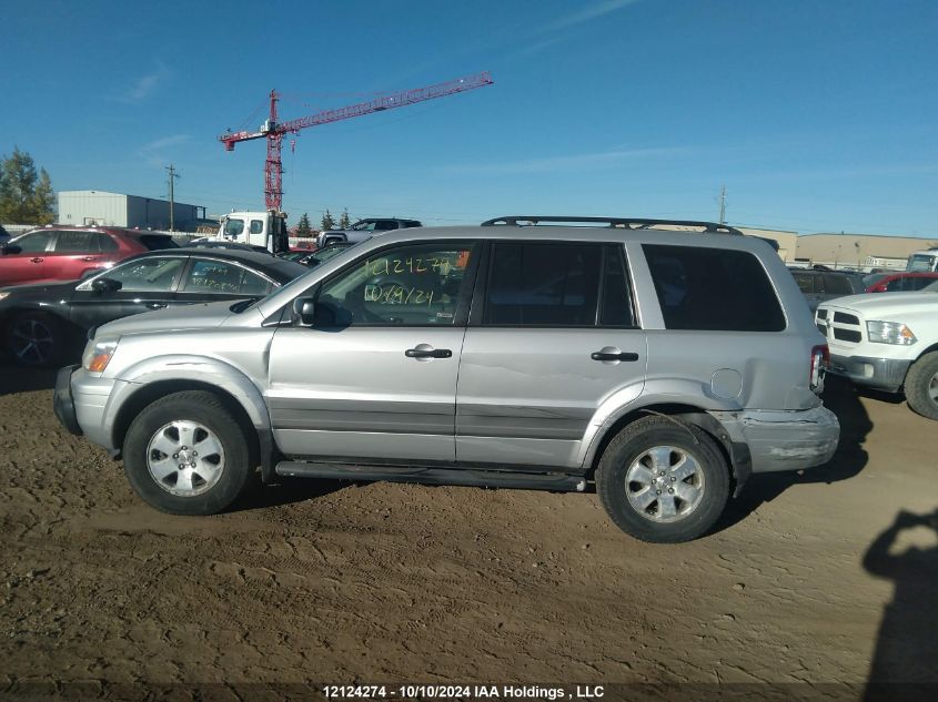 2004 Honda Pilot Lx VIN: 2HKYF18194H003430 Lot: 12124274