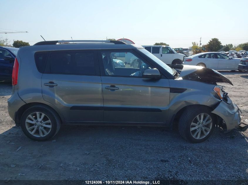 2013 Kia Soul VIN: KNDJT2A62D7548637 Lot: 12124306