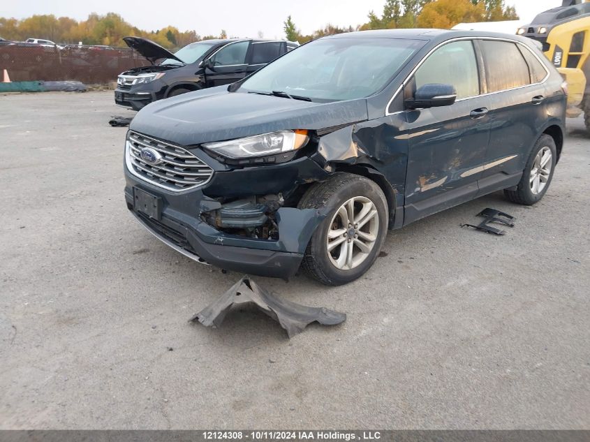 2019 Ford Edge Sel VIN: 2FMPK4J96KBB00405 Lot: 12124308