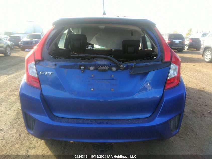 2015 Honda Fit VIN: 3HGGK5H56FM110953 Lot: 12124315