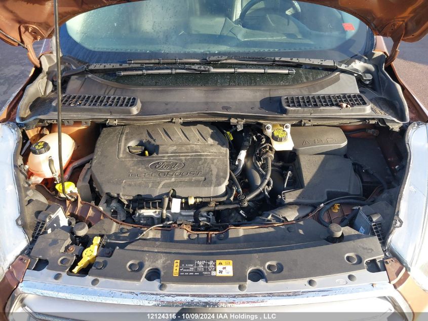 2017 Ford Escape Se VIN: 1FMCU9GD1HUB54666 Lot: 12124316