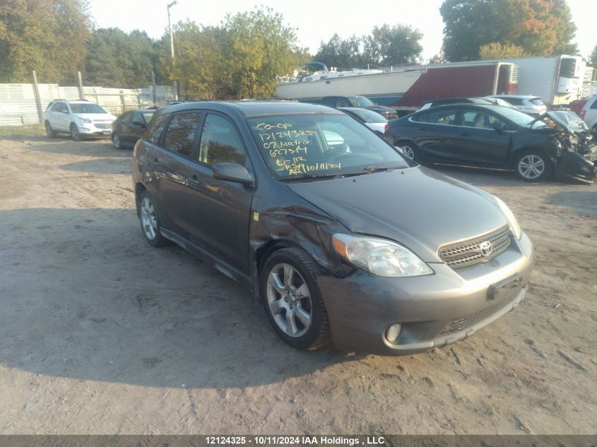 2007 Toyota Matrix Wagon VIN: 2T1KR32E77C627514 Lot: 12124325