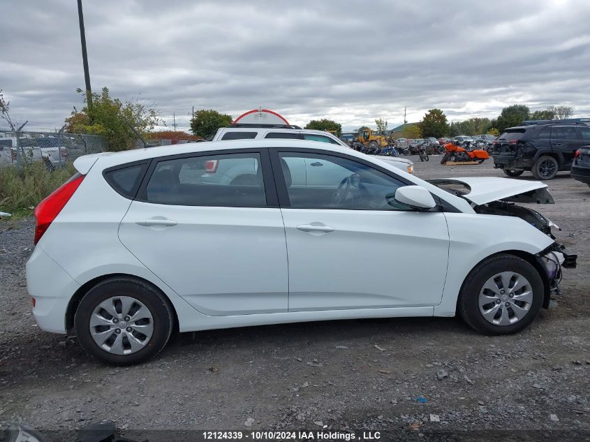 2016 Hyundai Accent Se VIN: KMHCT5AE2GU238877 Lot: 12124339