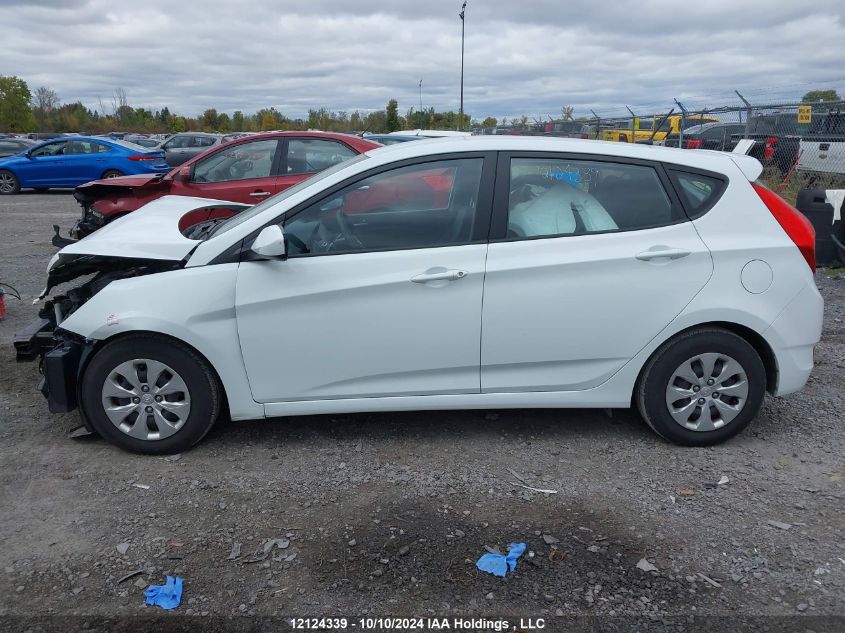 2016 Hyundai Accent Se VIN: KMHCT5AE2GU238877 Lot: 12124339