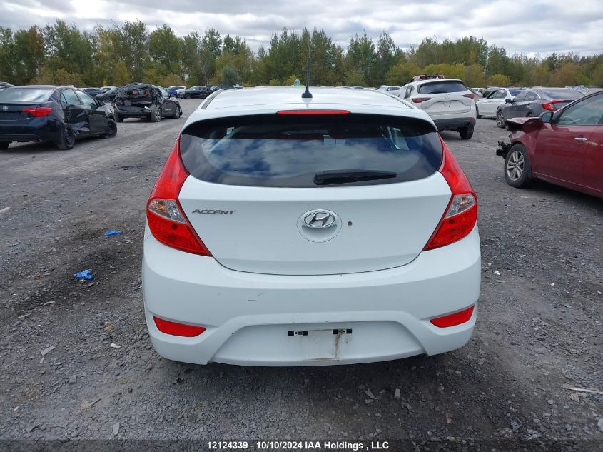 2016 Hyundai Accent Se VIN: KMHCT5AE2GU238877 Lot: 12124339