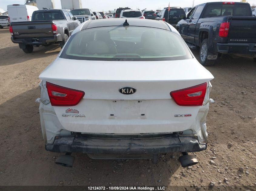 2014 Kia Optima Ex VIN: KNAGN4A77E5469855 Lot: 12124372