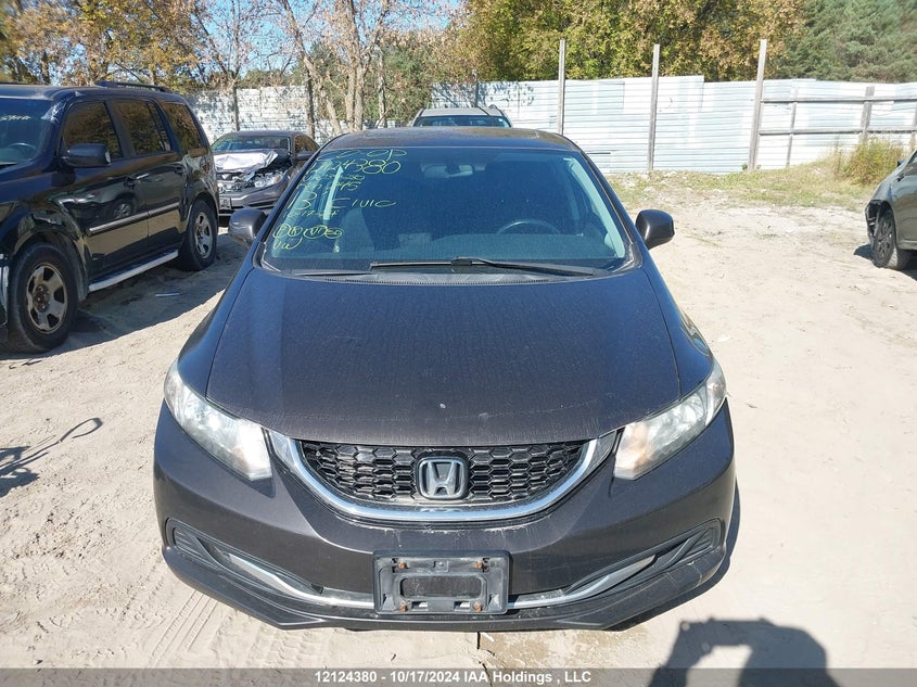 2013 Honda Civic Sdn VIN: 2HGFB2F58DH039280 Lot: 12124380