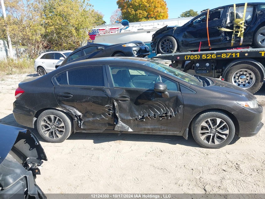 2013 Honda Civic Sdn VIN: 2HGFB2F58DH039280 Lot: 12124380