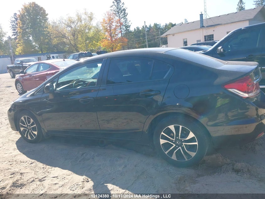 2013 Honda Civic Sdn VIN: 2HGFB2F58DH039280 Lot: 12124380
