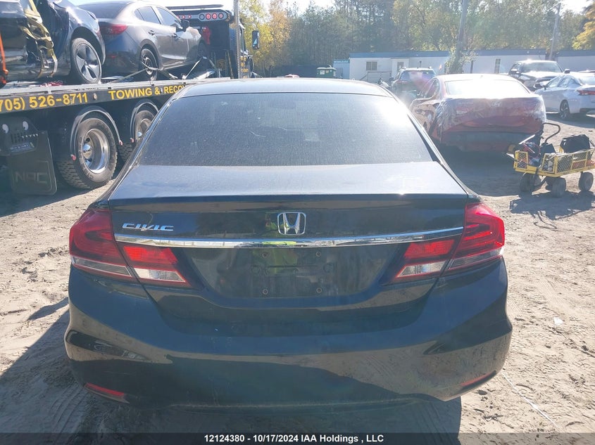 2013 Honda Civic Sdn VIN: 2HGFB2F58DH039280 Lot: 12124380