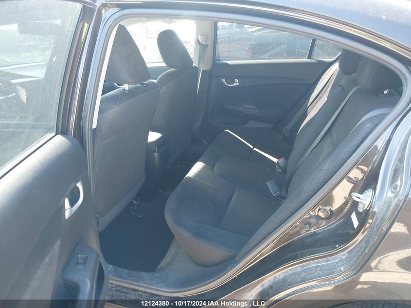 2013 Honda Civic Sdn VIN: 2HGFB2F58DH039280 Lot: 12124380