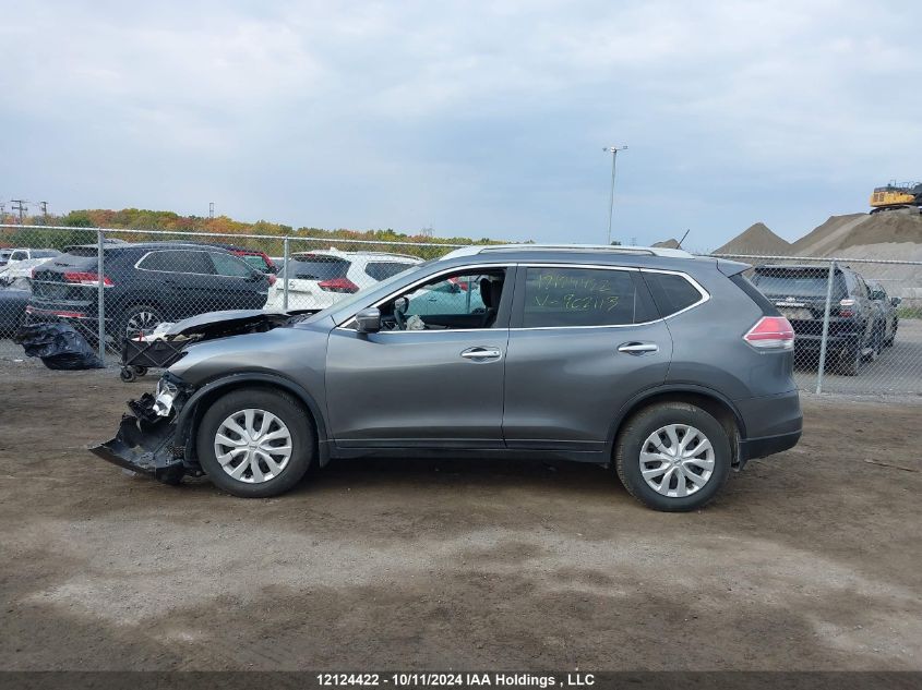 2015 Nissan Rogue VIN: 5N1AT2MT9FC902113 Lot: 12124422