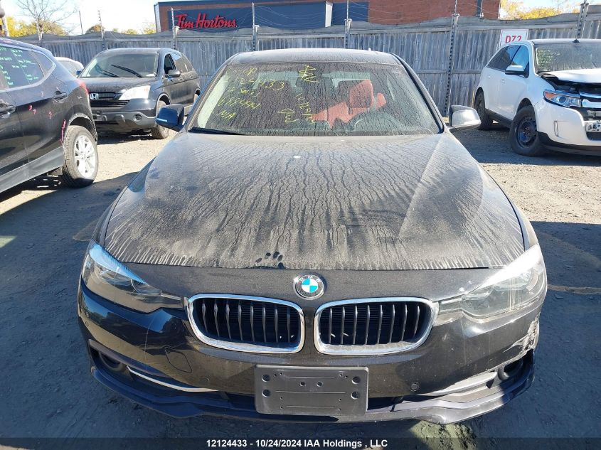 2016 BMW 3 Series VIN: WBA8A3C54GK688444 Lot: 12124433