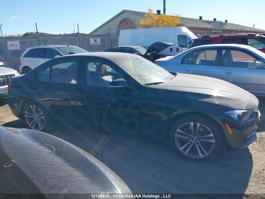 2016 BMW 3 Series VIN: WBA8A3C54GK688444 Lot: 12124433