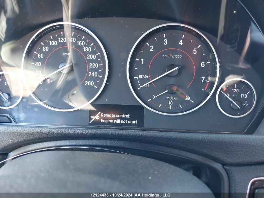 2016 BMW 3 Series VIN: WBA8A3C54GK688444 Lot: 12124433