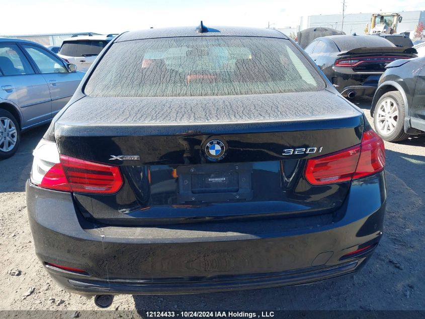 2016 BMW 3 Series VIN: WBA8A3C54GK688444 Lot: 12124433