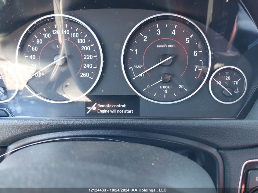 2016 BMW 3 Series VIN: WBA8A3C54GK688444 Lot: 12124433