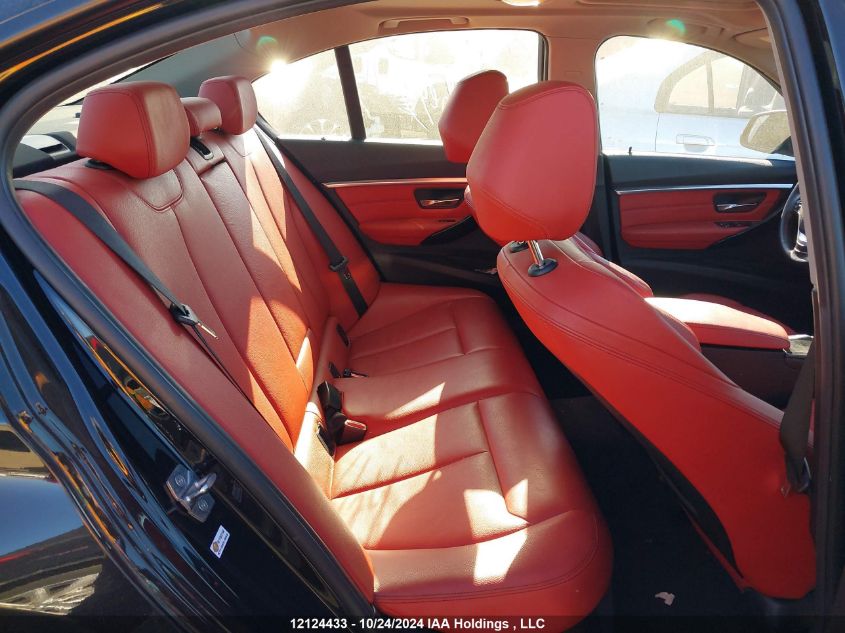 2016 BMW 3 Series VIN: WBA8A3C54GK688444 Lot: 12124433