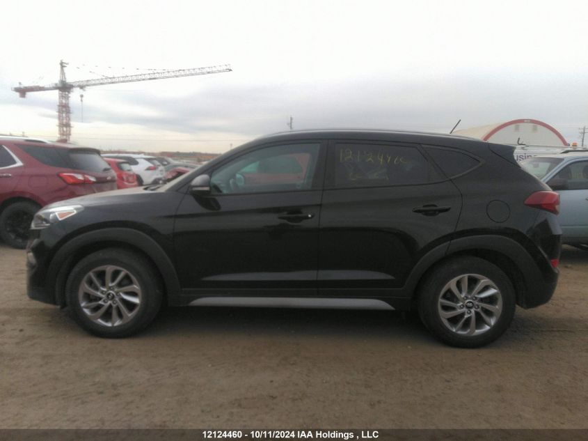2017 Hyundai Tucson Limited/Sport And Eco/Se VIN: KM8J3CA40HU453176 Lot: 12124460
