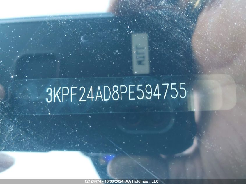 2023 Kia Forte VIN: 3KPF24AD8PE594755 Lot: 12124474
