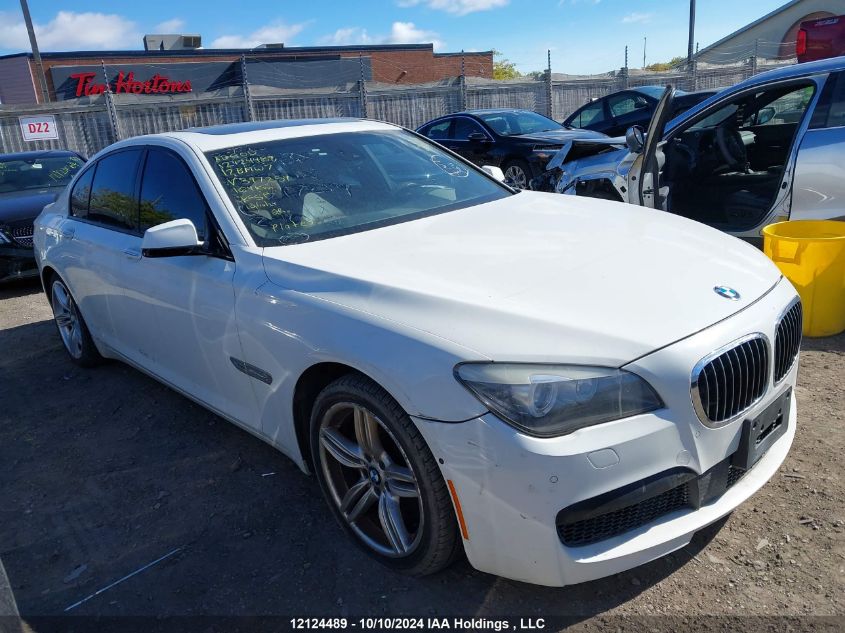 2012 BMW 7 Series VIN: WBAKC6C54CC397254 Lot: 12124489