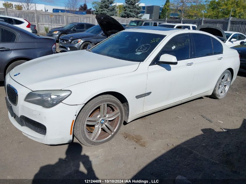 2012 BMW 7 Series VIN: WBAKC6C54CC397254 Lot: 12124489