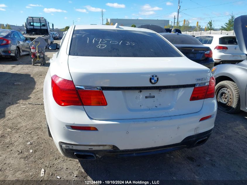 2012 BMW 7 Series VIN: WBAKC6C54CC397254 Lot: 12124489