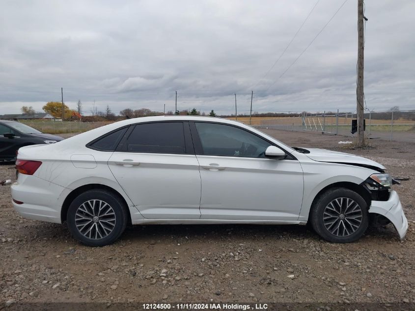 2019 Volkswagen Jetta VIN: 3VWE57BU8KM121856 Lot: 12124500