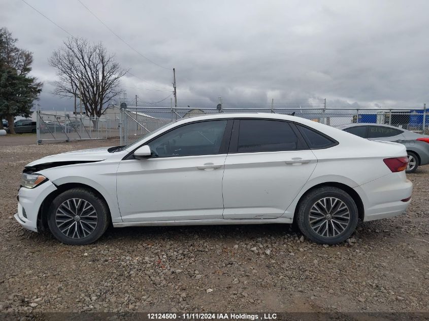 2019 Volkswagen Jetta VIN: 3VWE57BU8KM121856 Lot: 12124500