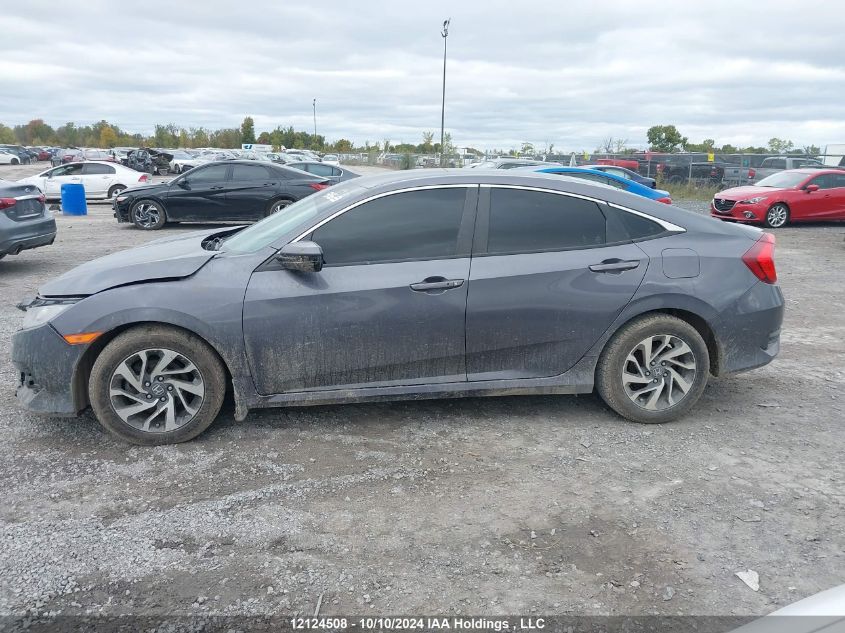 2018 Honda Civic Lx VIN: 2HGFC2F63JH029323 Lot: 12124508