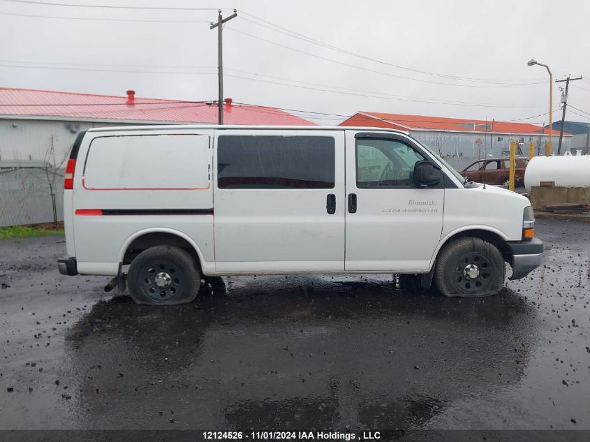 2010 Chevrolet Express G1500 VIN: 1GCUGADX3A1166535 Lot: 12124526