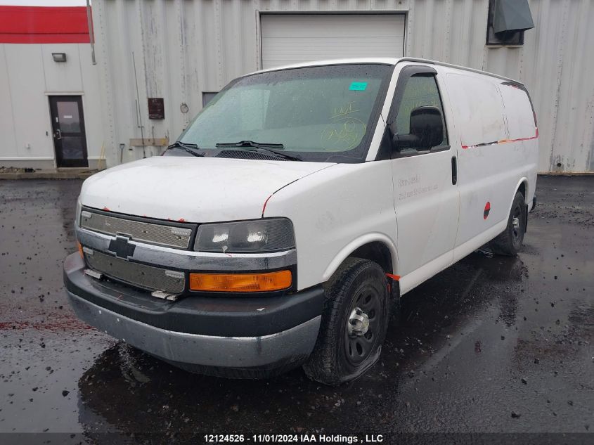 2010 Chevrolet Express G1500 VIN: 1GCUGADX3A1166535 Lot: 12124526