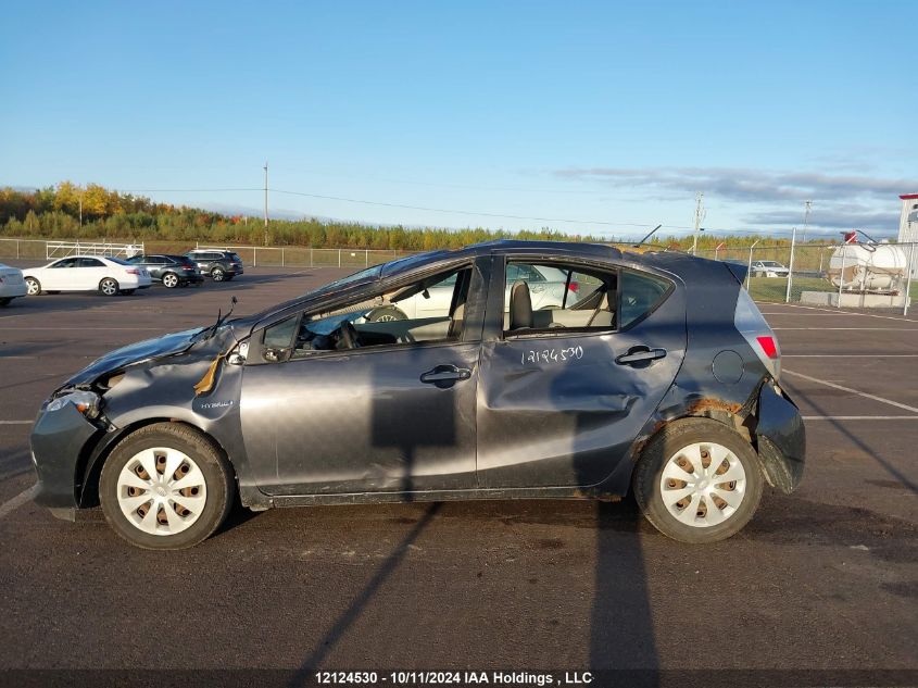 2013 Toyota Prius C VIN: JTDKDTB34D1542059 Lot: 12124530