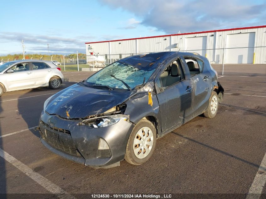 2013 Toyota Prius C VIN: JTDKDTB34D1542059 Lot: 12124530