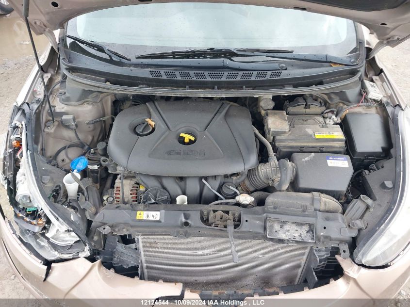 2014 Hyundai Elantra Se/Sport/Limited VIN: KMHDH4AH9EU158371 Lot: 12124544