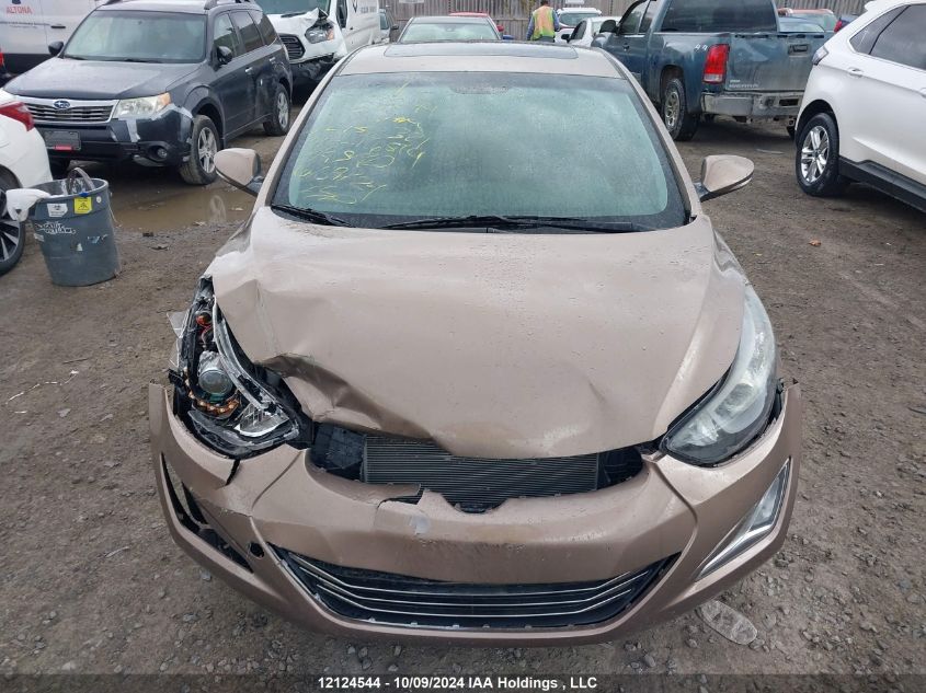 2014 Hyundai Elantra Se/Sport/Limited VIN: KMHDH4AH9EU158371 Lot: 12124544