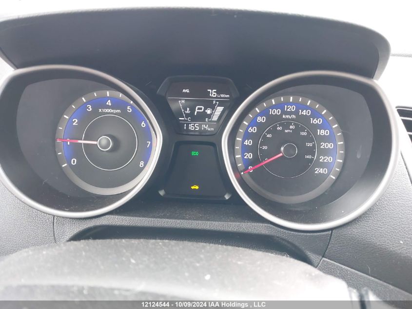 2014 Hyundai Elantra Se/Sport/Limited VIN: KMHDH4AH9EU158371 Lot: 12124544