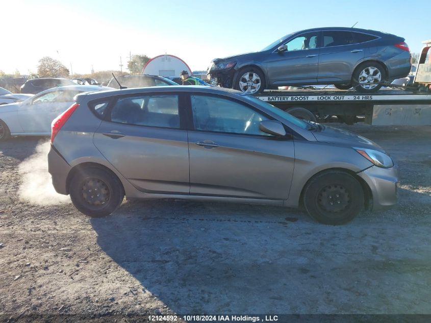 2014 Hyundai Accent Gls/Gs VIN: KMHCT5AE6EU169205 Lot: 12124592