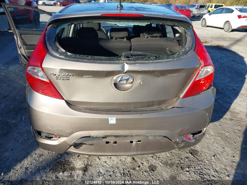 2014 Hyundai Accent Gls/Gs VIN: KMHCT5AE6EU169205 Lot: 12124592