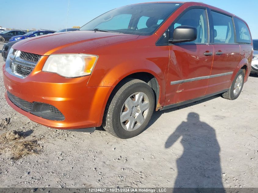 2011 Dodge Grand Caravan Se/Sxt VIN: 2D4RN4DG5BR754031 Lot: 12124627