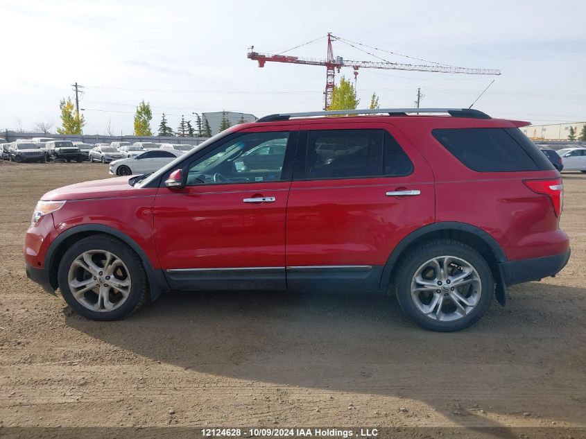 2011 Ford Explorer Limited VIN: 1FMHK8F88BGA62356 Lot: 12124628