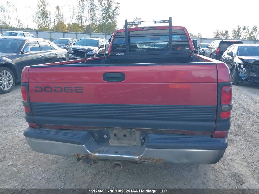 1998 Dodge Ram 2500 VIN: 1B7KC23D3WJ146759 Lot: 12124655